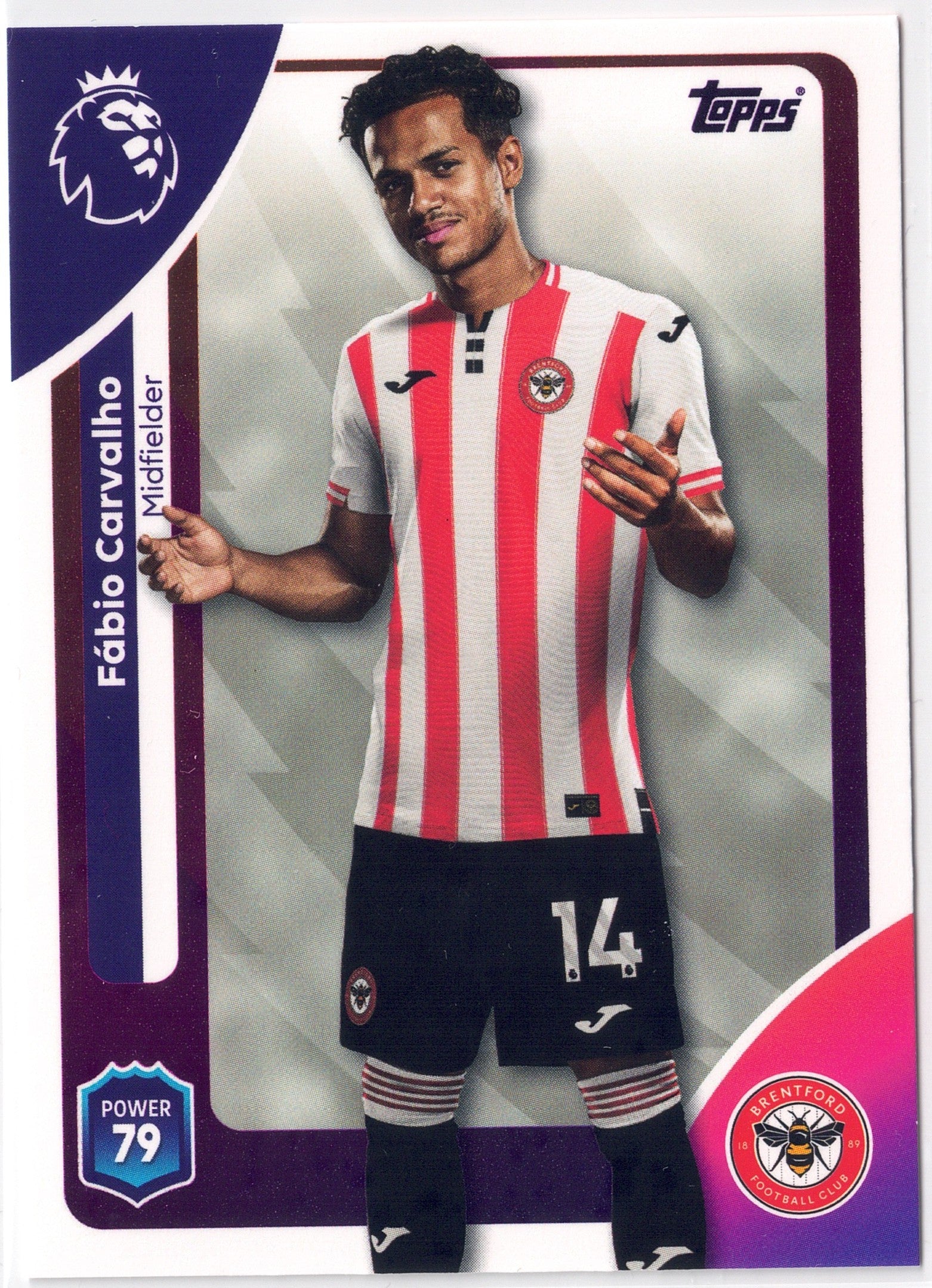 2025-26 Topps Premier League #064 Fabio Carvalho