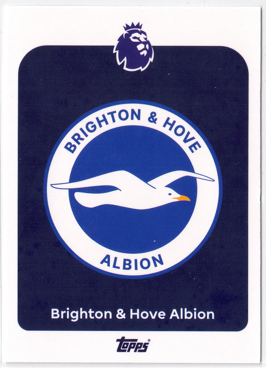2025-26 Topps Premier League #073 Brighton & Hove Albion Logo