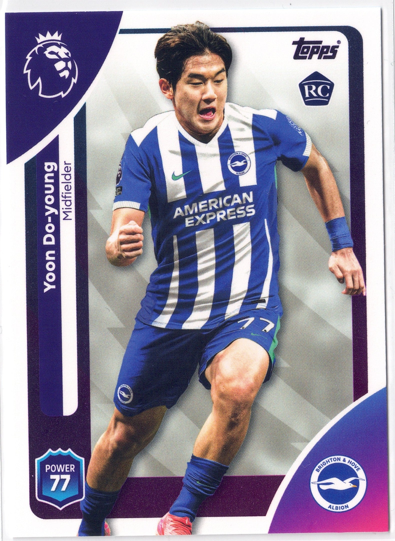 2025-26 Topps Premier League #081 Yoon Do-young RC