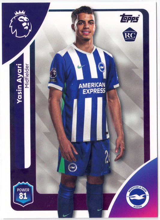 2025-26 Topps Premier League #082 Yasin Ayari RC