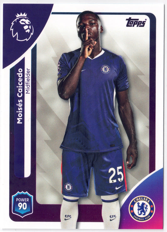2025-26 Topps Premier League #098 Moises Caicedo