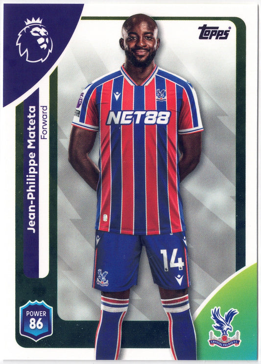 2025-26 Topps Premier League #123 Jean-Philippe Mateta