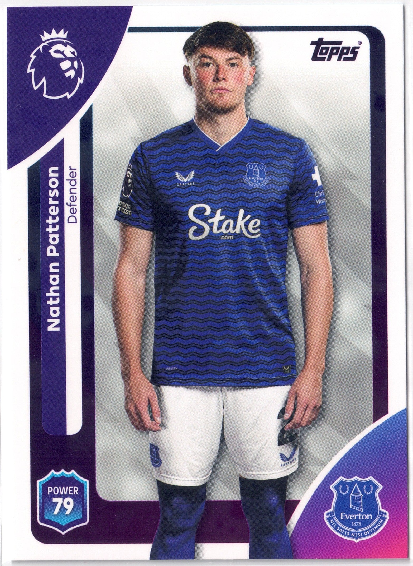 2025-26 Topps Premier League #133 Nathan Patterson