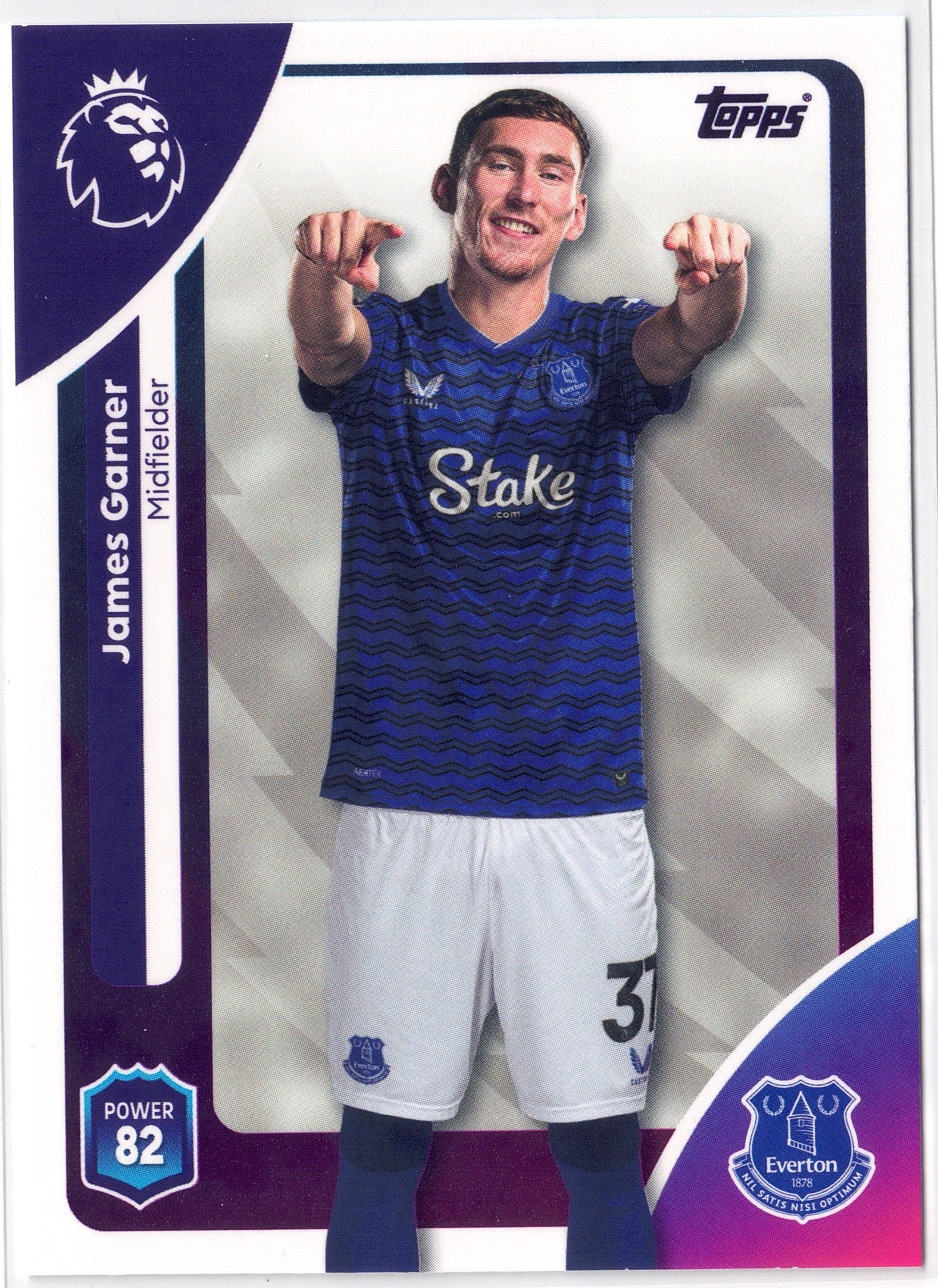 2025-26 Topps Premier League #137 James Garner