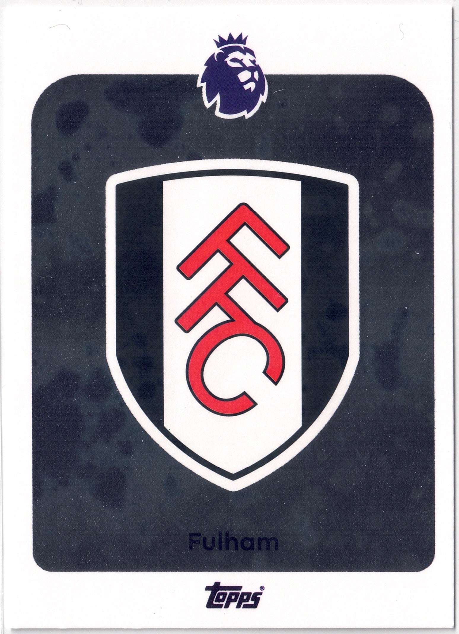 2025-26 Topps Premier League #145 Fulham Logo