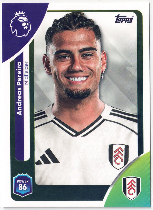 2025-26 Topps Premier League #153 Andreas Pereira
