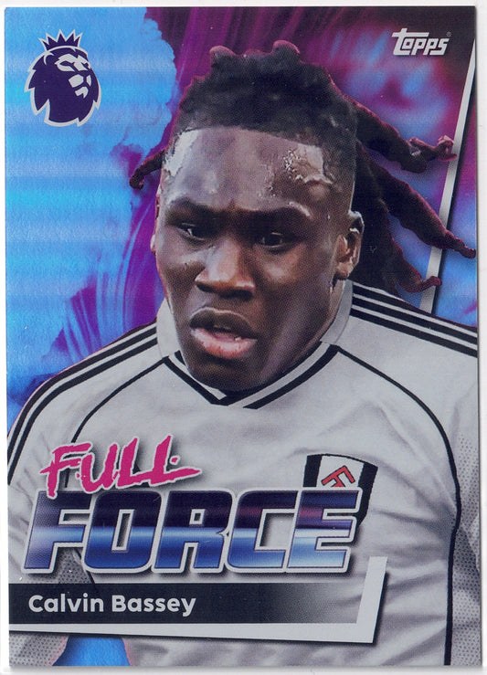2025-26 Topps Premier League #161 Calvin Bassey Full Force