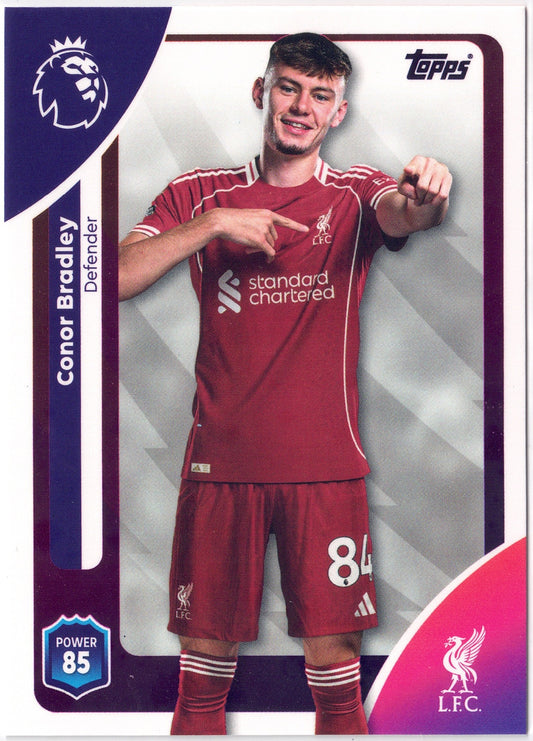 2025-26 Topps Premier League #168 Conor Bradley