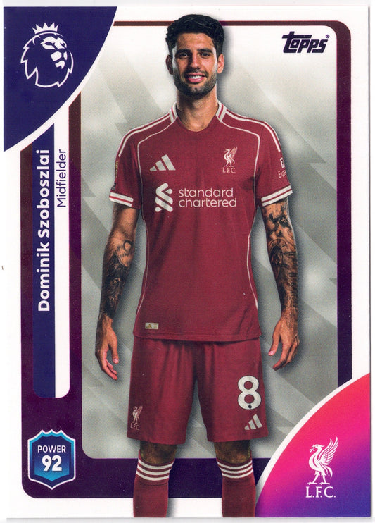 2025-26 Topps Premier League #171 Dominik Szoboszlai