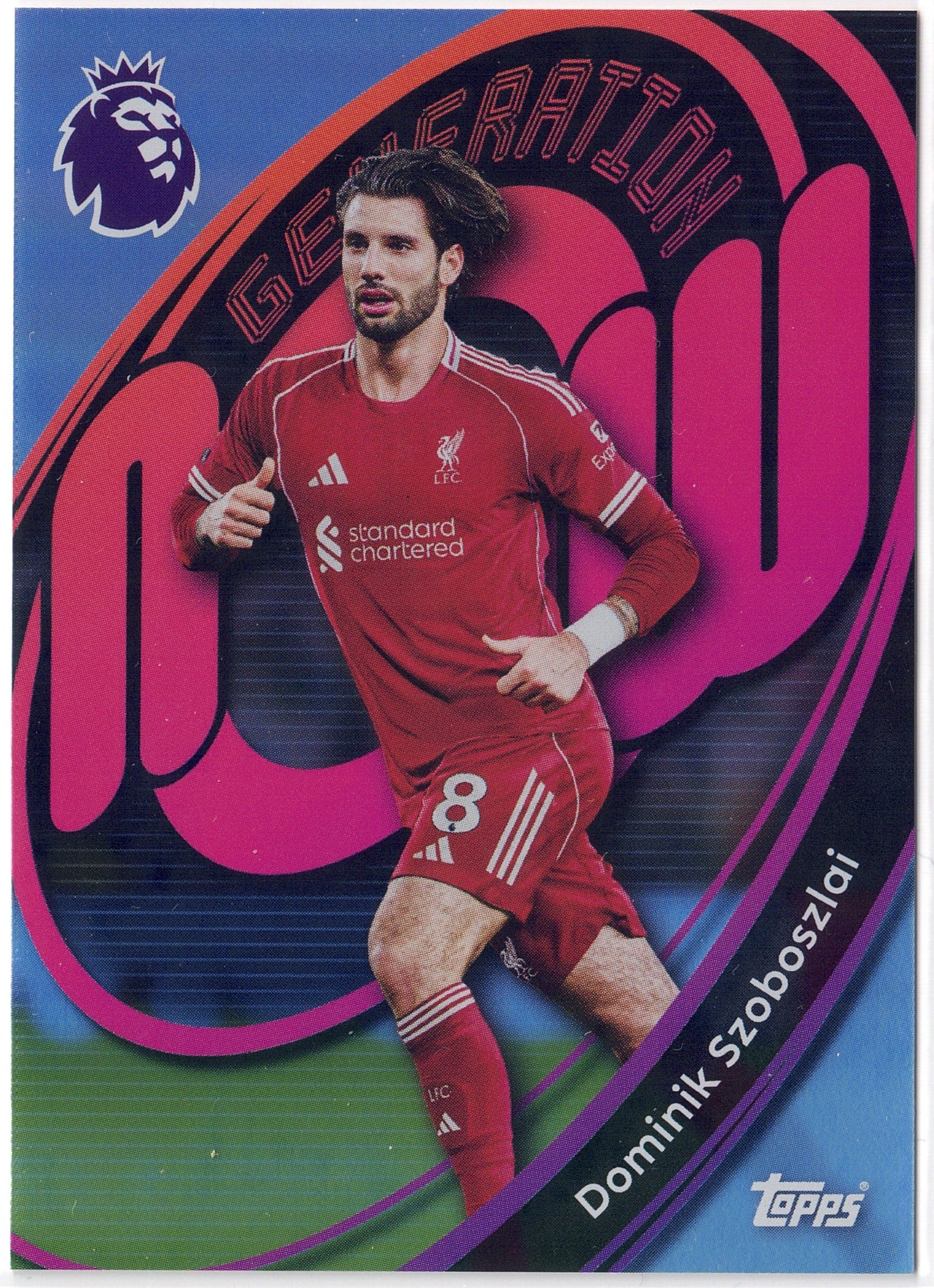 2025-26 Topps Premier League #178 Dominik Szoboszlai Generation Now
