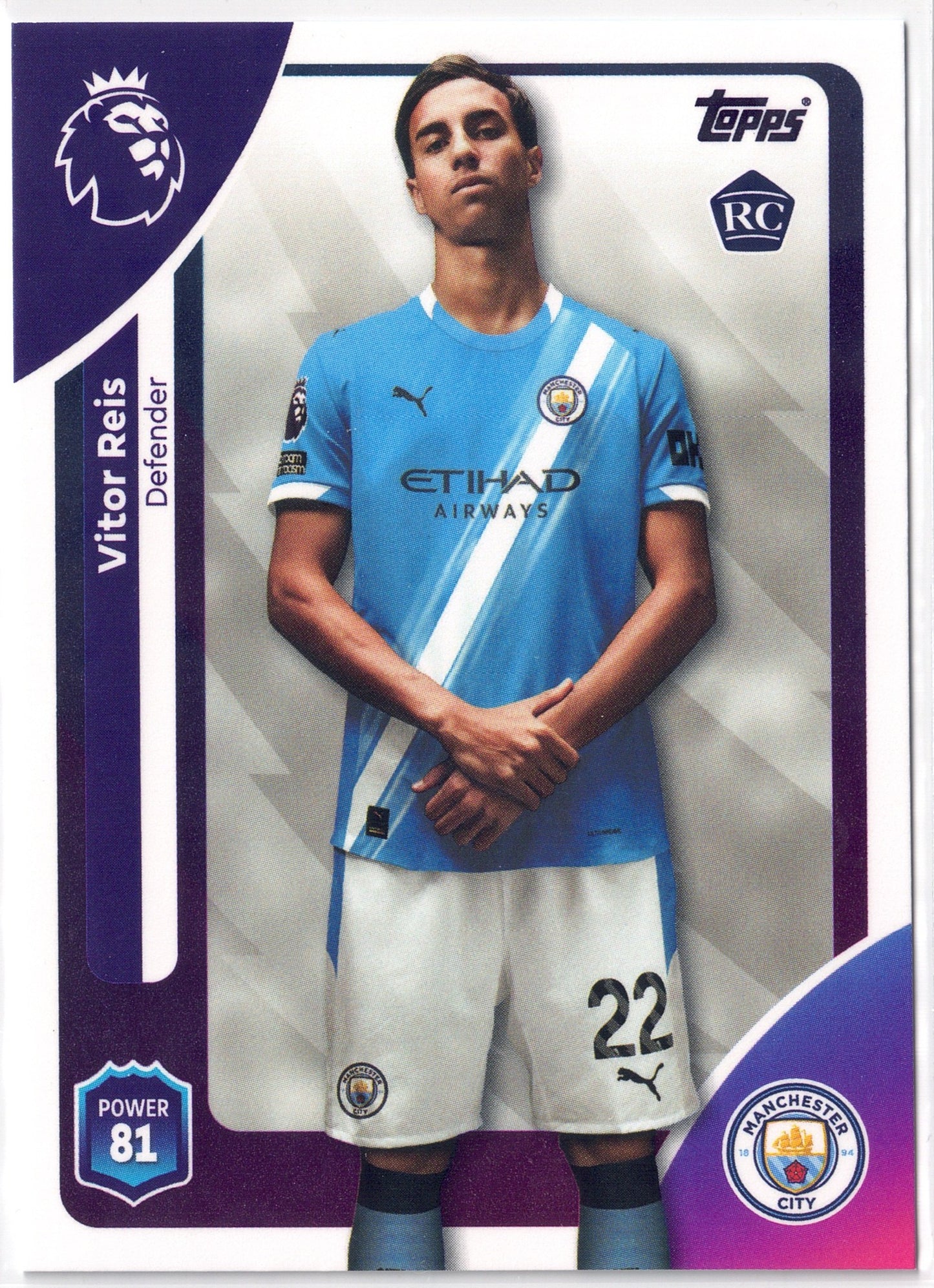 2025-26 Topps Premier League #185 Vitor Reis RC