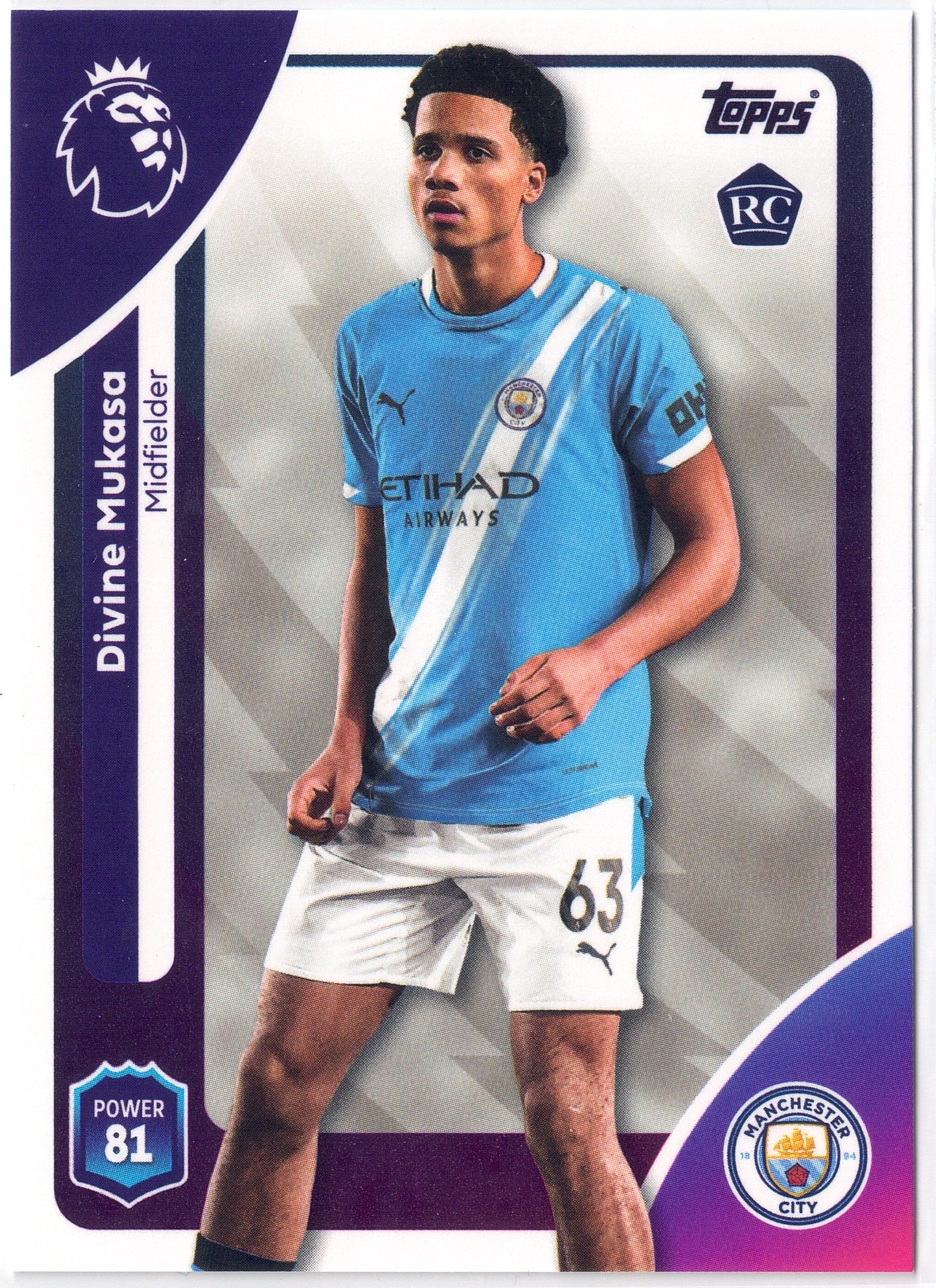 2025-26 Topps Premier League #186 Divine Mukasa RC