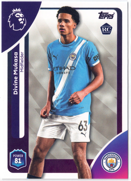 2025-26 Topps Premier League #186 Divine Mukasa RC