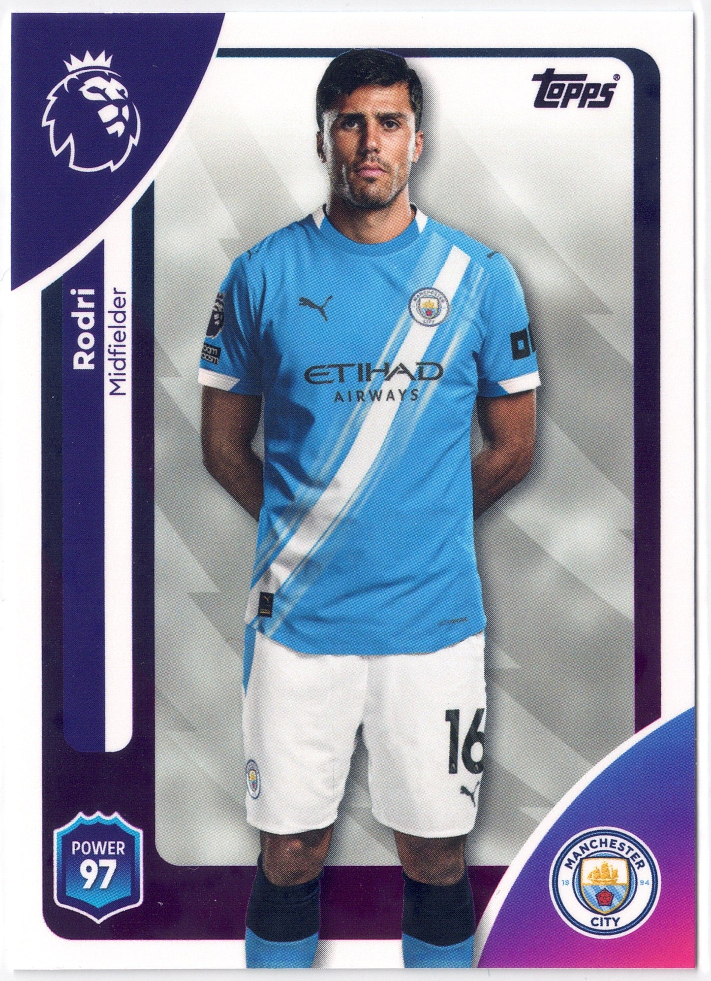 2025-26 Topps Premier League #188 Rodri