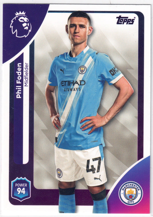 2025-26 Topps Premier League #190 Phil Foden