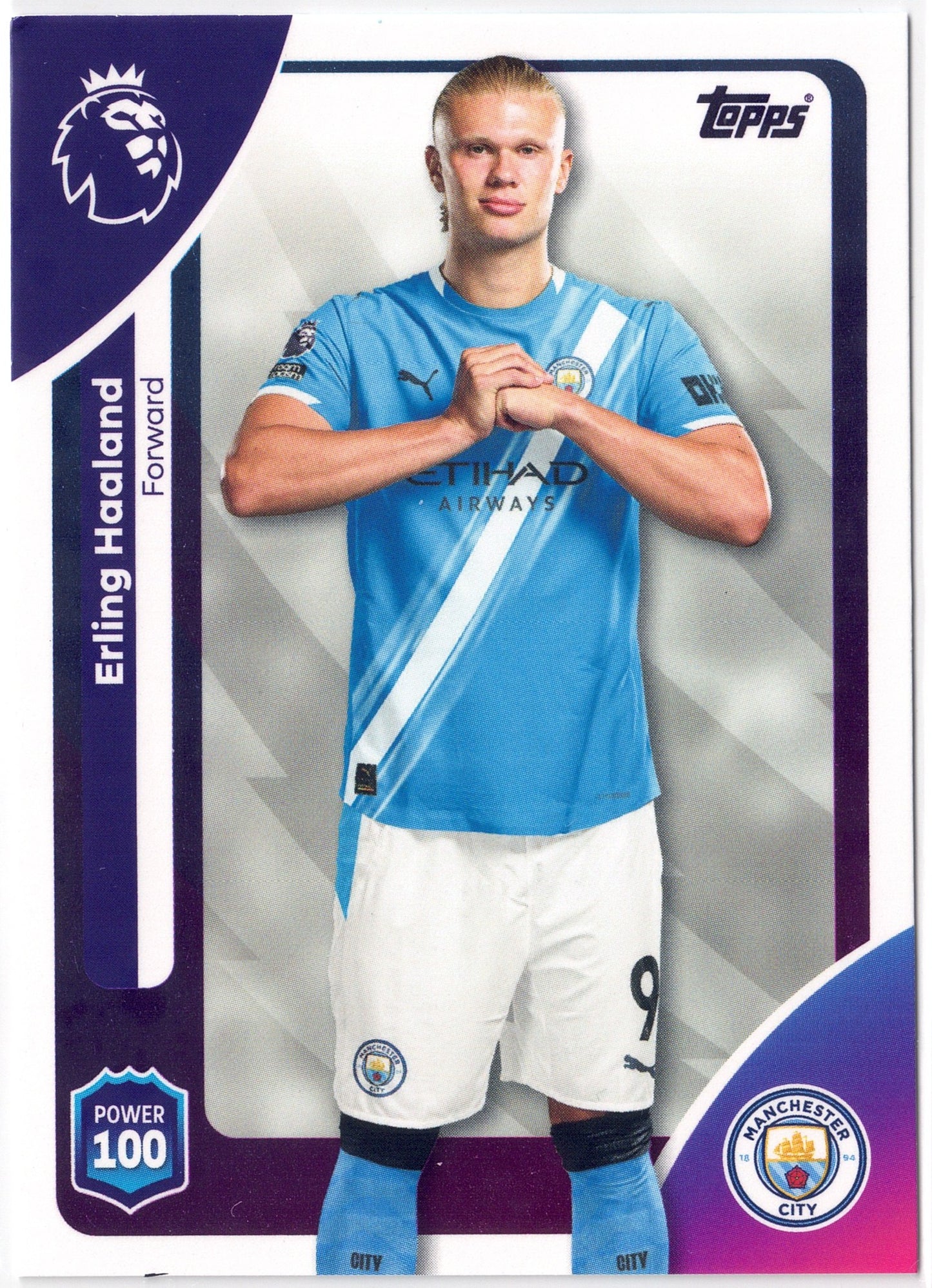 2025-26 Topps Premier League #195 Erling Haaland