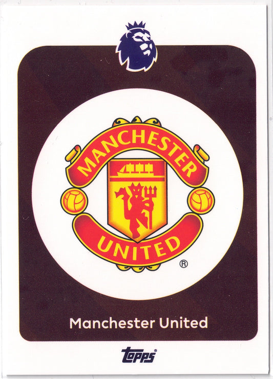 2025-26 Topps Premier League #199 Manchester United Logo