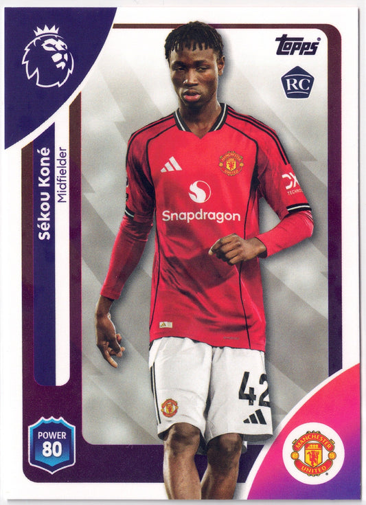 2025-26 Topps Premier League #205 Sekou Kone RC