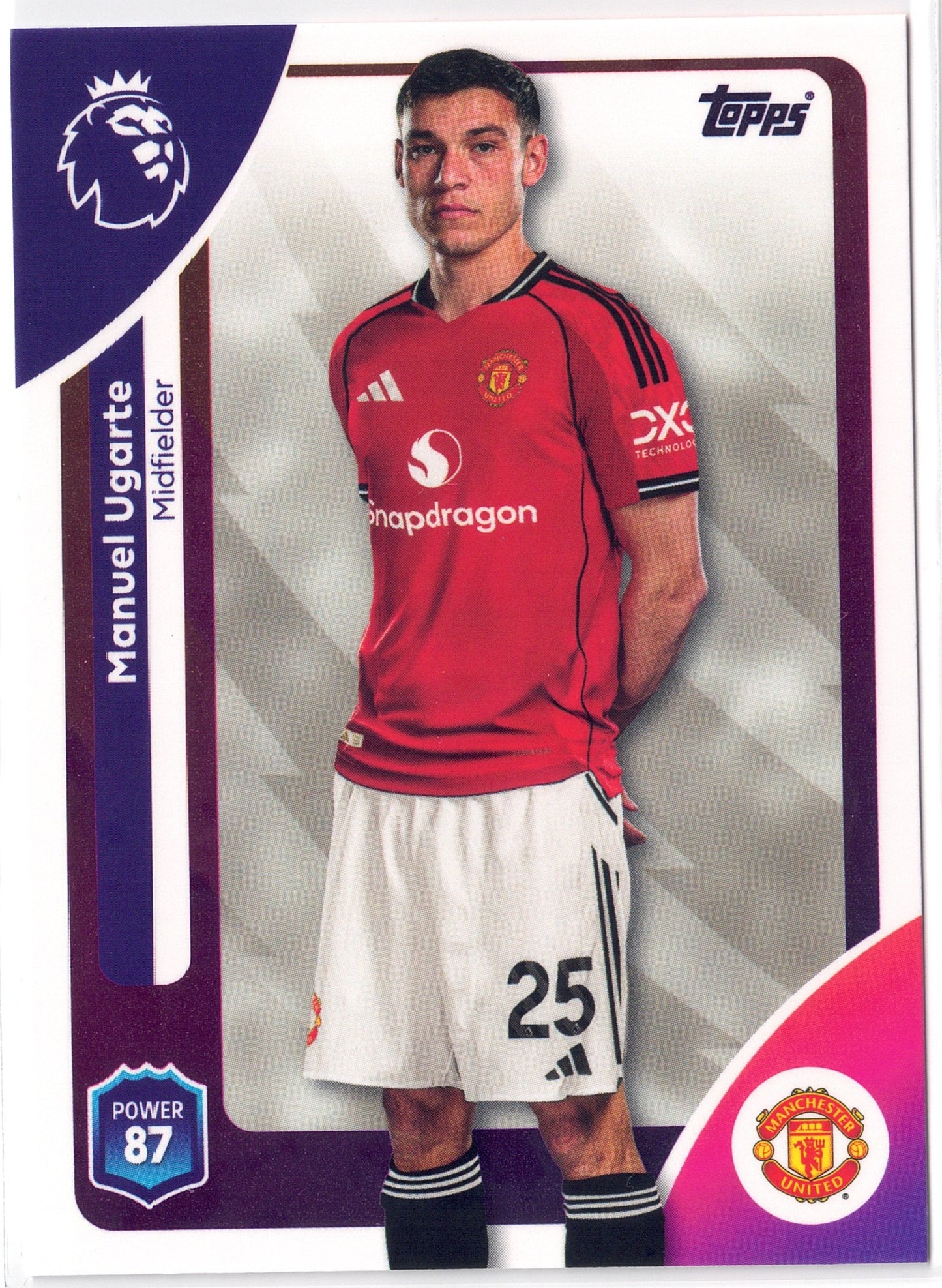 2025-26 Topps Premier League #207 Manuel Ugarte