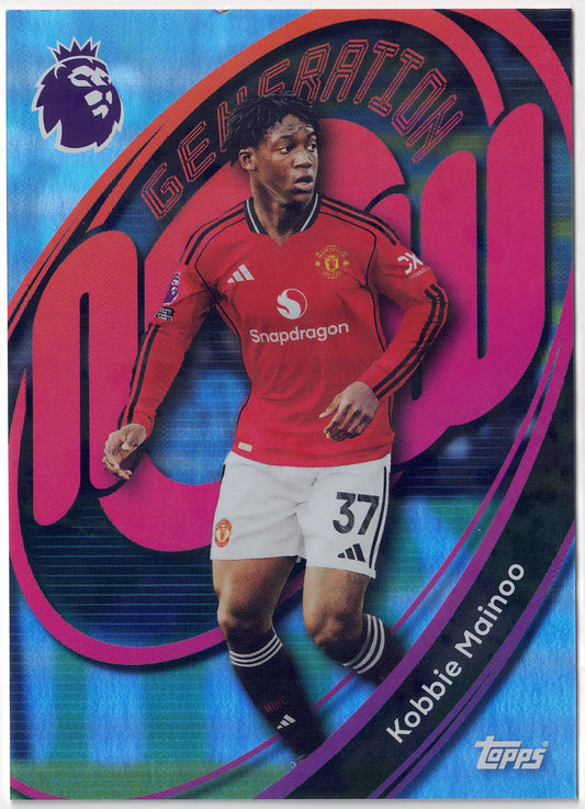 2025-26 Topps Premier League #214 Kobbie Mainoo Generation Now