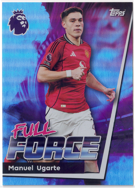 2025-26 Topps Premier League #215 Manuel Ugarte Full Force