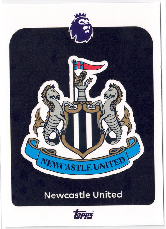 2025-26 Topps Premier League #217 Newcastle Logo