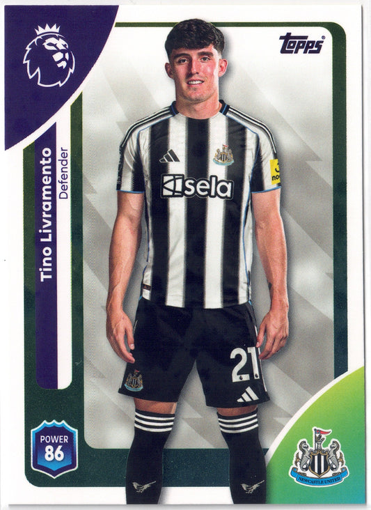 2025-26 Topps Premier League #222 Tino Livramento