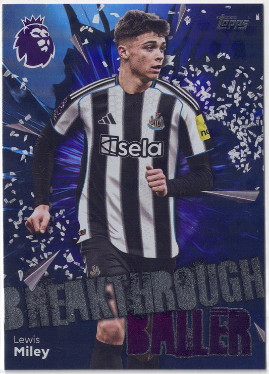 2025-26 Topps Premier League #234 Lewis Miley Breakthrough Baller