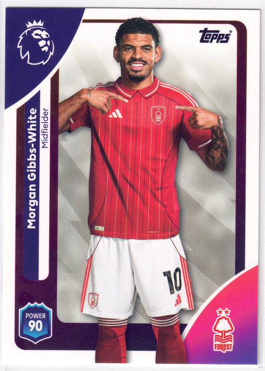 2025-26 Topps Premier League #245 Morgan Gibbs-White