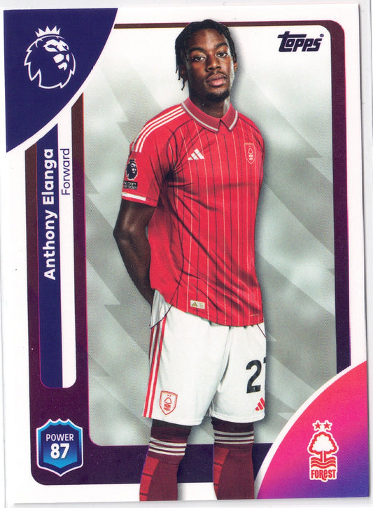 2025-26 Topps Premier League #247 Anthony Elanga