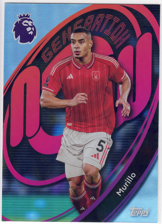 2025-26 Topps Premier League #250 Murillo Generation Now