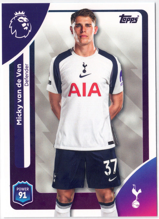 2025-26 Topps Premier League #256 Micky van de Ven