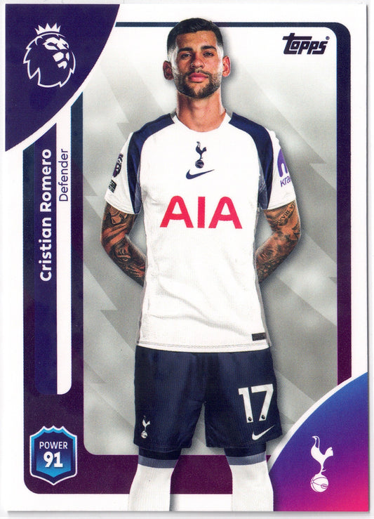 2025-26 Topps Premier League #257 Cristian Romero