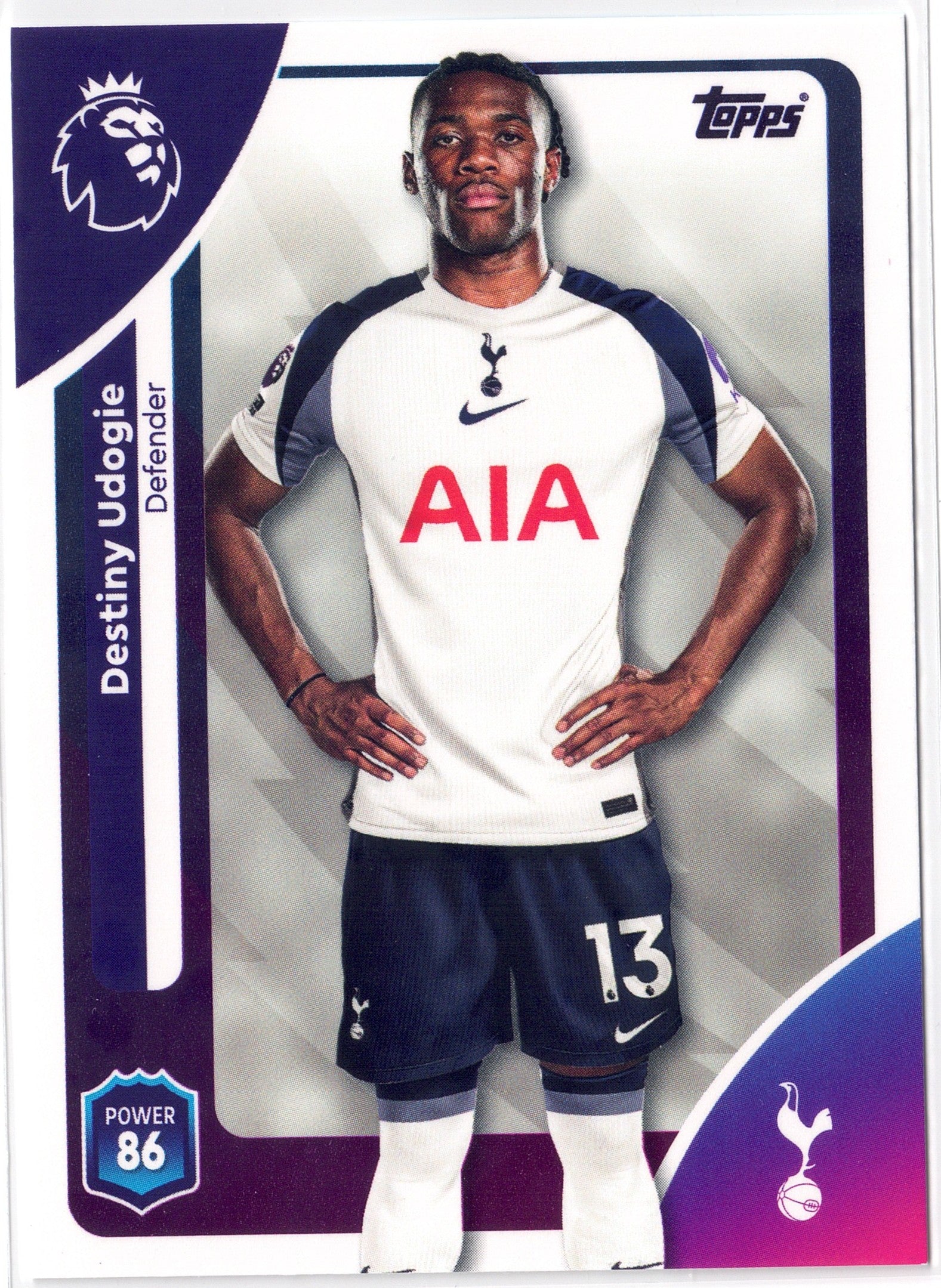 2025-26 Topps Premier League #258 Destiny Udogie