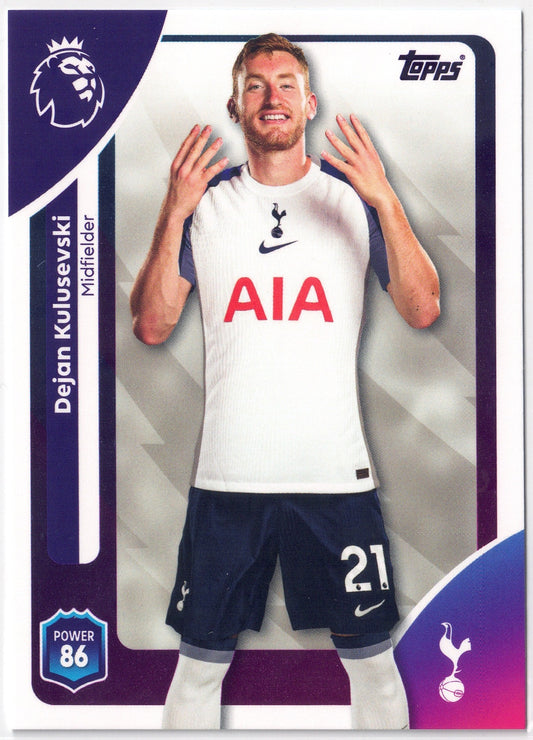 2025-26 Topps Premier League #260 Dejan Kulusevski