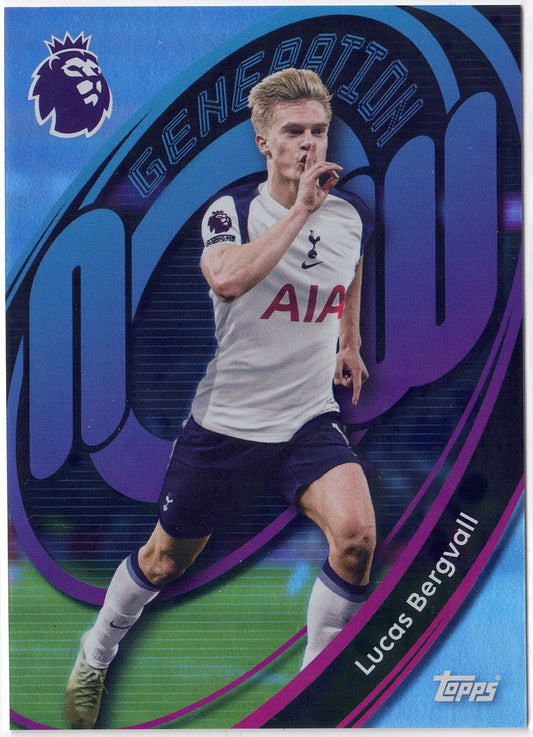 2025-26 Topps Premier League #268 Lucas Bergvall Generation Now