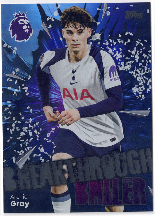 2025-26 Topps Premier League #270 Archie Gray Breakthrough Baller