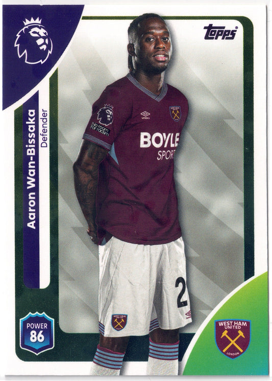 2025-26 Topps Premier League #275 Aaron Wan-Bissaka