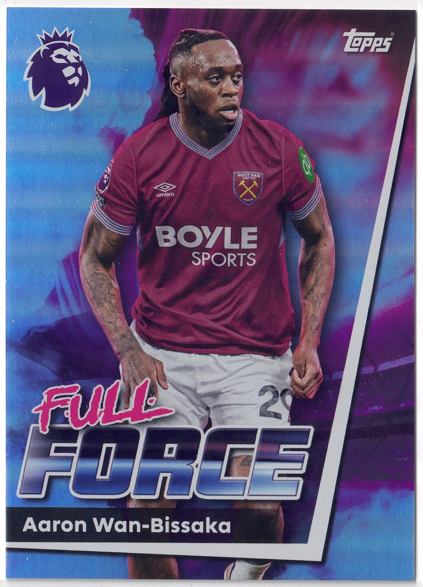 2025-26 Topps Premier League #287 Aaron Wan-Bissaka Full Force
