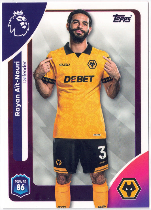 2025-26 Topps Premier League #295 Rayan Aït-Nouri