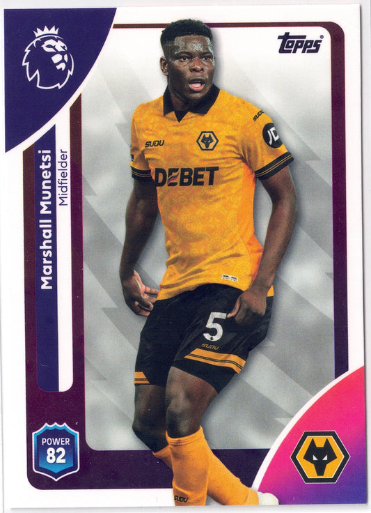 2025-26 Topps Premier League #296 Marshall Munetsi