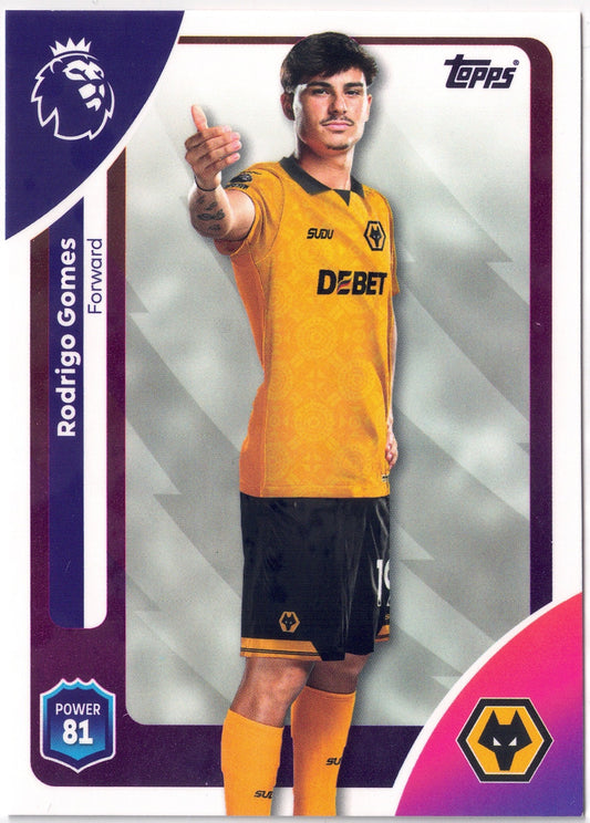 2025-26 Topps Premier League #299 Rodrigo Gomes