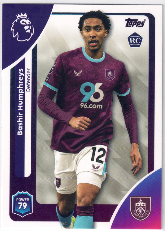 2025-26 Topps Premier League #310 Bashir Humphreys RC