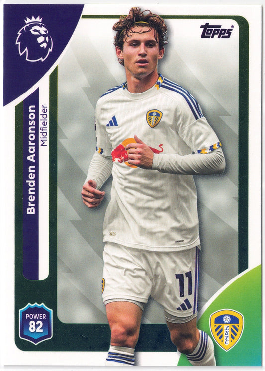 2025-26 Topps Premier League #332 Brenden Aaronson