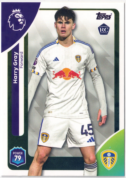 2025-26 Topps Premier League #334 Harry Gray RC