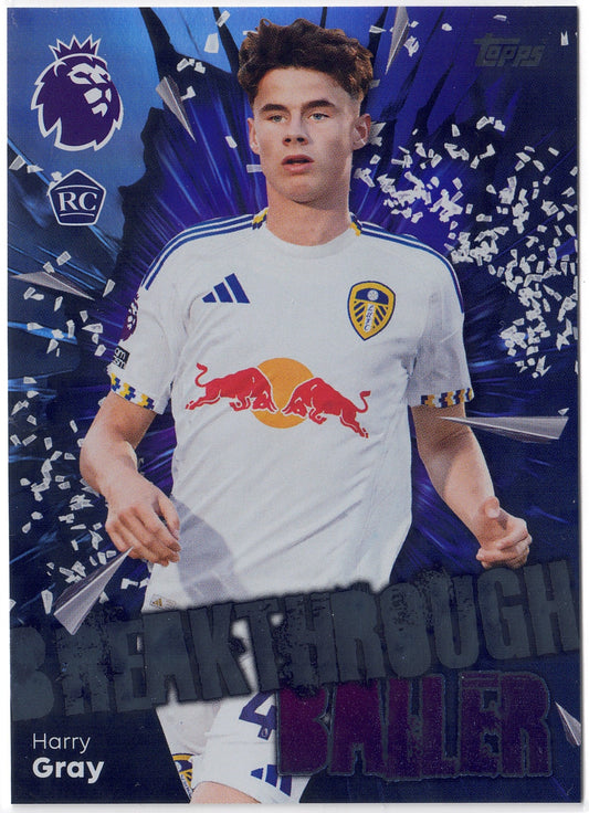 2025-26 Topps Premier League #342 Harry Gray RC Breakthrough Baller