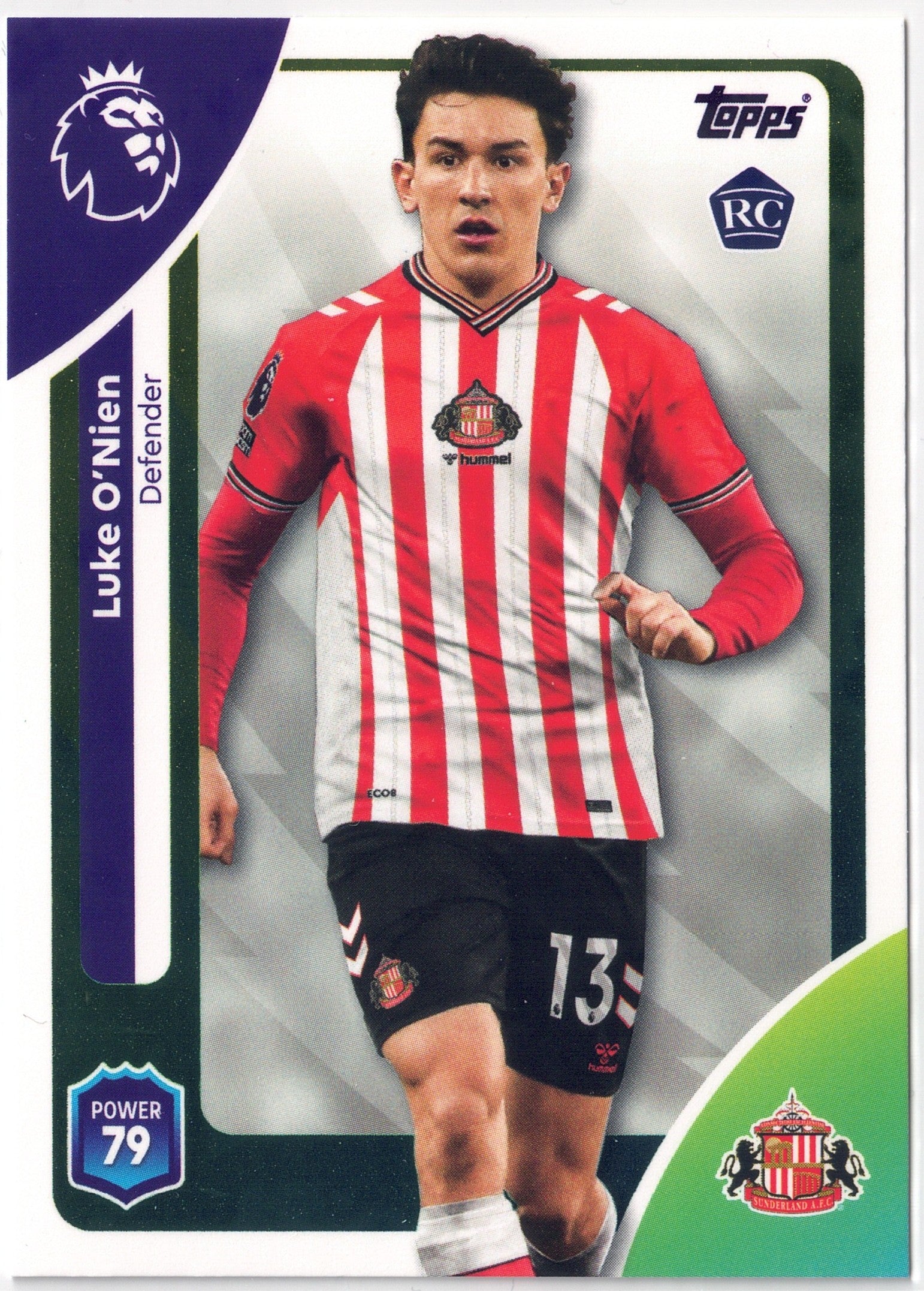 2025-26 Topps Premier League #347 Luke O'Nien RC