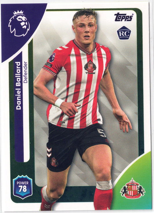 2025-26 Topps Premier League #348 Daniel Ballard RC
