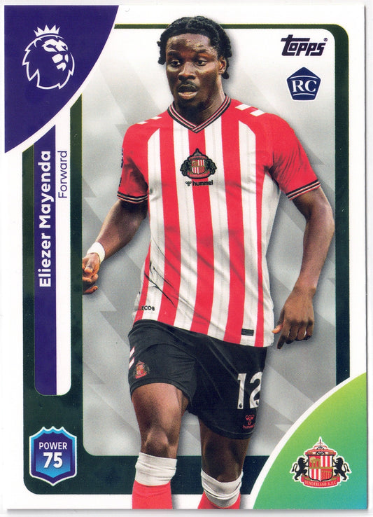 2025-26 Topps Premier League #356 Eliezer Mayenda RC