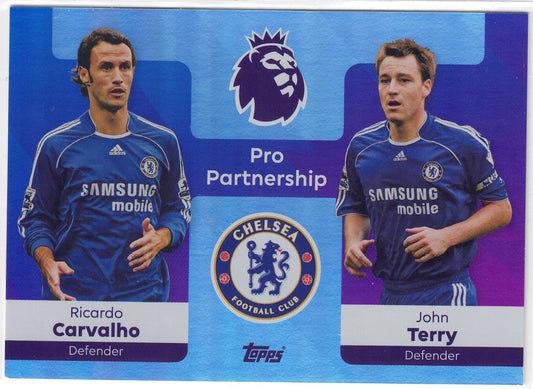 2025-26 Topps Premier League #366 Carvalho & Terry Pro Partnership